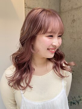 キャンバスアニュー 川崎(canvas anew.) ブリーチ1~2回 ピンクベージュ/川崎