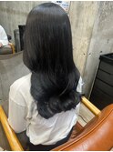 地毛風ブルーブラックカラー
