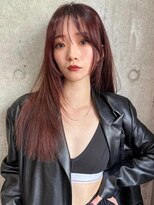 サイン 渋谷(SIGN) 艶髪レイヤーカット韓国ヘアーグレージュ髪質改善トリートメント