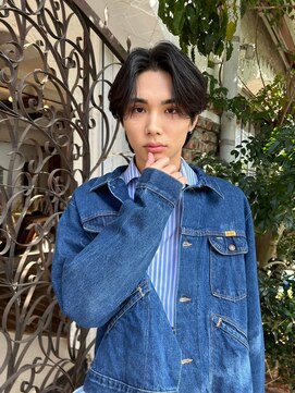 ニコ トウキョウ 渋谷(nico TOKYO) メンズヘア/メンズセンターパート/ニュアンスパーマ