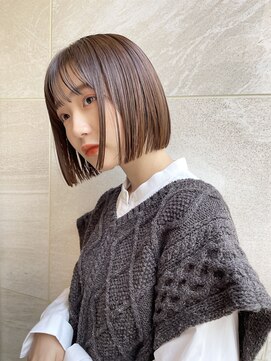 オッソ(OSSO) ぱつっとボブ/顎ラインボブ/ストンボブ/切りっぱなしボブ