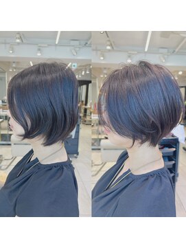 アンド ストーリーズ(&STORIES) 絶壁解消/大人可愛い/ひし形/小顔/30代40代◎ショートボブN