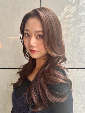 ディオ アンド ルーチェ(Dio&Luce) かき上げバング/大人/レイヤー