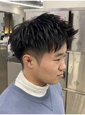 スパイキーショート[八王子駅/メンズカット/メンズパーマ］