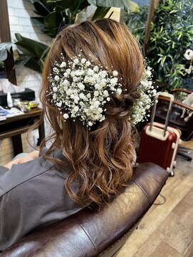 ラシクベル(Lashiku Belle) ハーフアップ