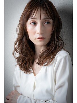 カバーヘア ブリス 志木南口駅前店(COVER HAIR bliss) 大人美人ゆるふわ毛先パーマ小顔フェミニンロングu志木30代40代