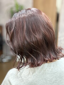 スナリー(Snaly) ブリーチなし透明感カラー/ピンク系/暖色