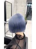 イメチェン/レッドブラウン/フルバング/似合わせカット/立川駅
