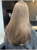 ブリーチ無しヘーゼルベージュ