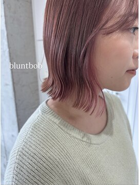 リリアン(ReLien) お花見さくらベージュ×インナーカラー