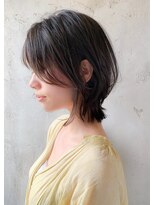 フィルドール(fild'or) 〈絶壁&ボリュームをカバー〉きちんと美人なミディアムウルフ