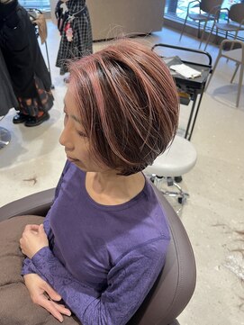 ショコララテ 【アンブレライツ】ピンクボブ