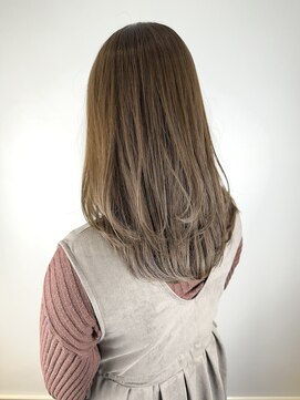 ヘアデザイン アンジェロカフェ(Hair Design Angelo cafe) シェルグレージュ♪