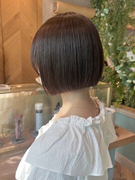 ロンドフルール 大宮東口(Lond fleur) ミニウルフレイヤーカット顔周り前髪韓国ショートボブ/大宮