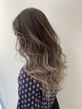 イース バイ アンブルリュクス 北千住(Ease by amble luxe) 前髪/くびれ/イメチェン/イヤリングカラー/ラベンダーカラー