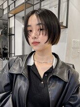 フィルムス 大阪本町(FILMS) 暗めカラー/ボブ/顔周り/前髪/レイヤー/髪質改善/縮毛矯正/本町