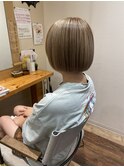 アンブレラカラーとボブ