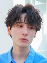 フィフス 天神大名(fifth) 天神大名フェザーパーマメンズパーマセンターパートウルフ30代