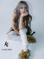 ラ キング(LA KING) ミディアムヘア/暗めカラー/グランマッシュ/レイヤーカット