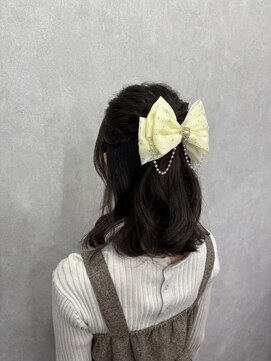 プライズ 所沢プロぺ通り店(prize) ゆるふわハーフアップ ヘアアレンジ 所沢