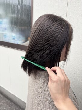 メロウ(mellow) 白髪ぼかしアンブレラカラー