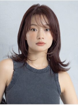 アース 四日市店(HAIR&MAKE EARTH) 外ハネミディ