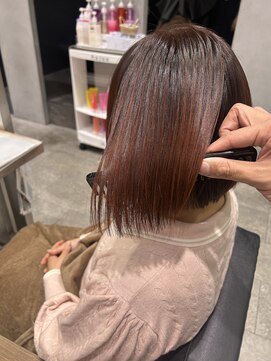 アヴァンス セブンパーク天美 松原店(AVANCE.) 似合わせ★ボブ★ピンク