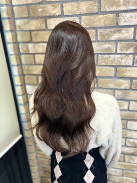 モナン 渋谷(Monan) 韓国風レイヤー ダークブラウン チョコレートブラウン