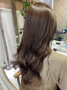 明るい白髪染め！グレージュカラー！