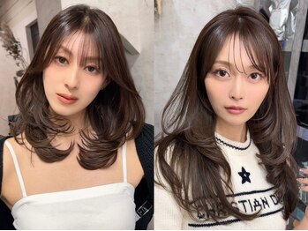 レイ(Lay.)の写真/大人上品な雰囲気を纏える海外風レイヤーで、ワンランク上の仕上がりに。自然なワンカールが映える◎