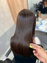 プレバイイオエ 三宮店(pre. by ioe)&nbsp;髪質改善/ココアベージュ/小顔カット/縮毛矯正／レイヤーカット