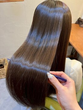 ミリッシュ 枚方店(mirish) 枚方、ヘアカラー、髪質改善、会話のいらない個室サロン