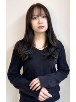 ジプソ(Gypso)&nbsp;セミロングレイヤーカット＊オリーブグレージュ