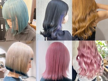 ハツメイ 川崎西口店(HATSUMEI)の写真/独自開発[髪質改善カラー]で高発色で艶髪に☆ダブルカラー/ハイライト/インナーカラーの口コミ高評価