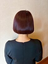キャンパス(CANPUS)&nbsp;ツヤとラインが際立つコンパクトボブ/切りっぱなしボブ大人ボブ