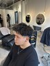 【メンズ特殊パーマ】 カット+ツイスト ピンパーマ 8500円