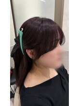 顔周りカットで“なんか可愛い”を叶える
