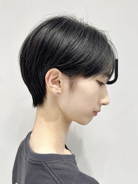 メモリーズ 水天宮前店(Memories) 大人可愛いひし形ショートショートボブ絶壁解消20代30代40代50代