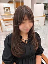 アントワープヘアー 知多半田駅前店(Antwerp hair)&nbsp;フェイスレイヤー　ロング