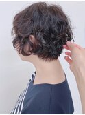 【morio原宿】ゆるふわショートパーマ 外国人風パーマ 宮本