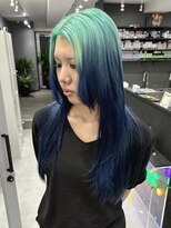 いろあそび 町田&nbsp;【ルーツカラー】ミント×ネイビーブルー