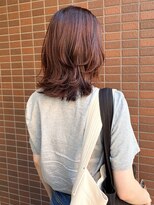 ヒントステーション(HINTSTATION)&nbsp;〈浅草美容室〉ミディアムレイヤー