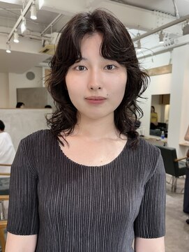 ソイ コンク 下北沢(soi conc) レイヤーパーマ/ミディアムパーマ_下北沢
