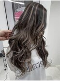 エクステでコントラストハイライト
