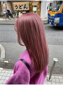 透明感カラー/学生人気ピンクアッシュ/高円寺/U24大学生高校生