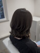 リンクヘアー(link hair)&nbsp;アッシュグレージュ×レイヤーボブ
