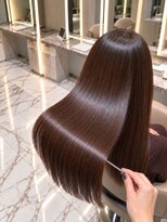 アース 渋谷店(HAIR&MAKE EARTH)&nbsp;艶めくブラウンの美髪ロング