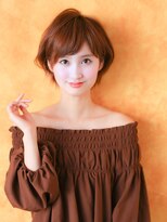 ラ ブレス 梅田茶屋町(LaBless)&nbsp;オトナ☆ナチュラルショートボブ.ノームコアワンカール