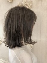 キャンバス バイ ネオリーブ 横浜西口(Canvas by neo.)&nbsp;大人かわいい ワンレン 切りっぱなしボブ