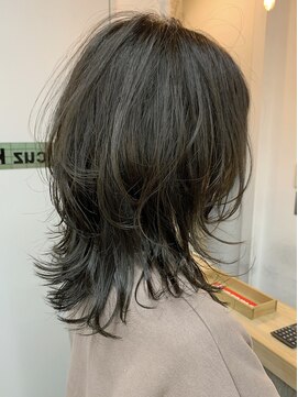 キューズ クラブ(cuz KLUB) 【cuzKLUB】ミディアムレイヤー×マットアッシュ